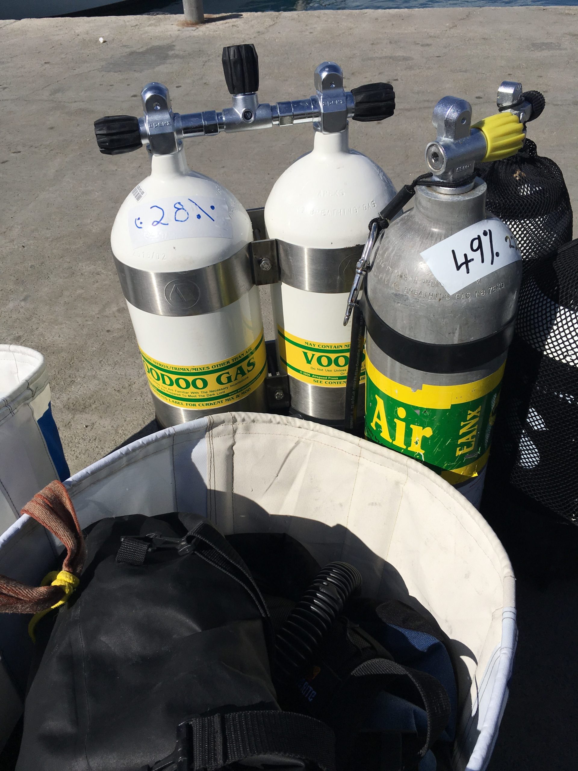 Scuba equipment rentals TD Diving